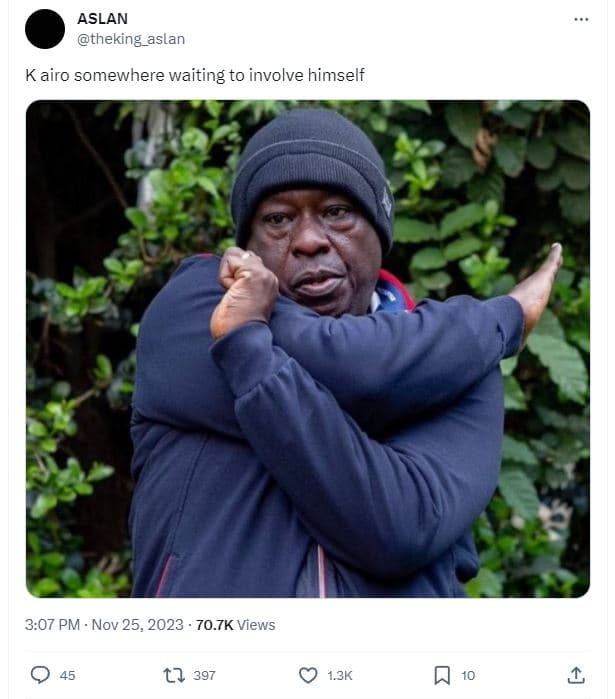 Aslan theking_aslan kairo somewhere waiting to involve himself 3.07 pm nov 25, 7