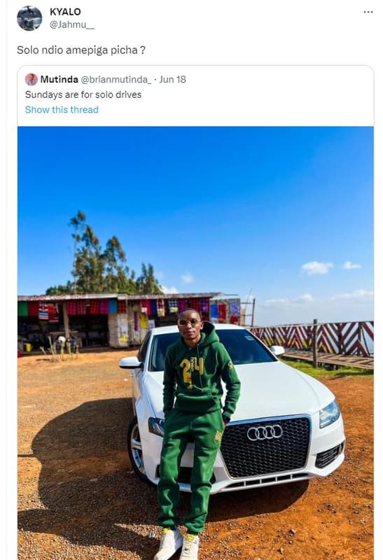 Kyalo jahmu solo ndio amepiga picha ? mutinda brianmutinda jun 18 sundays are fo