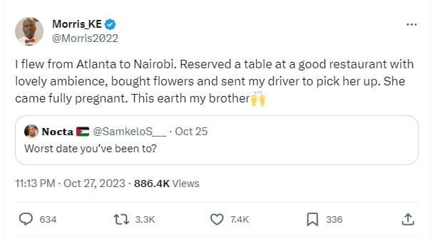 Morris_ke morris2022 flew from atlanta to nairobi. reserved a table at a good re