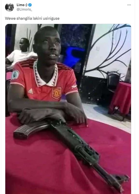 Limo limorio_ wewe shangilia lakini usiniguse