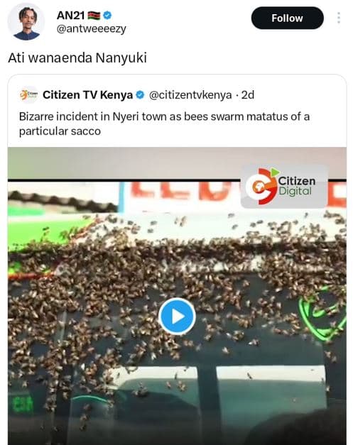 An21 antweeeezy follow ati wanaenda nanyuki citizen tv kenya citizentvkenya 2d b