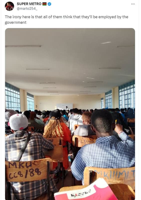 Super metro marto254 the irony here is that all of them think that they'll be em