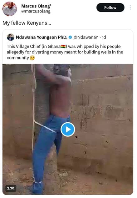 Marcus olang' marcusolang follow my fellow kenyans_ ndawana youngson phd. ndawan