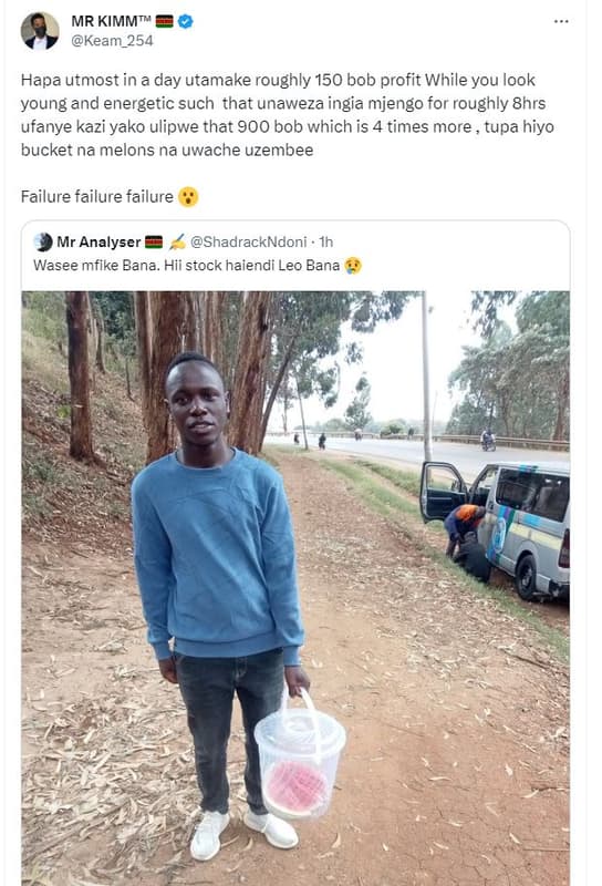 Mr kimmtm keam_254 hapa utmost in a day utamake roughly 150 bob profit while you