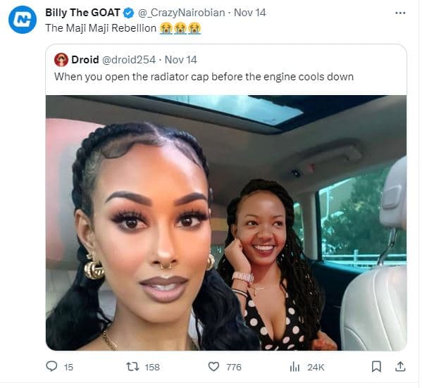 Billy the goat _crazynairobian nov 14 the maji maji rebellion droid droid254 nov