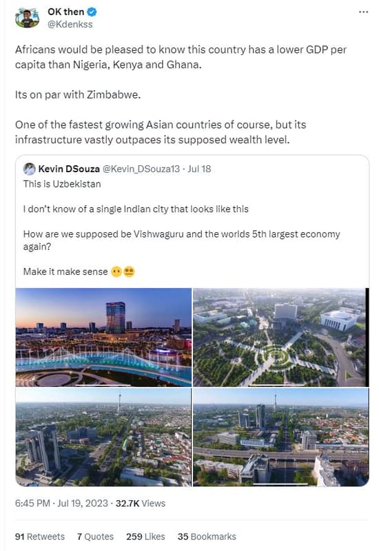 Ok then kdenkss africans would be pleased to know this country has a lower gdp p