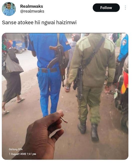 Realmwaks realmwaks follow sanse atokee hii ngwai haizimwi galary 454 avbust pm