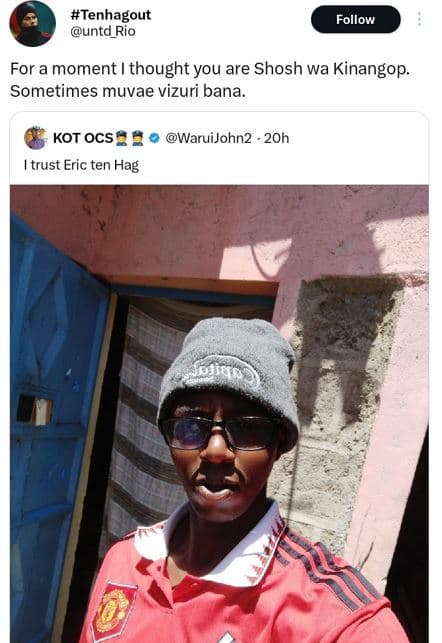 Tenhagout untd_rio follow for a moment i thought you are shosh wa kinangop. some