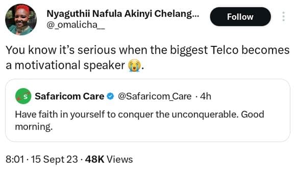 Nyaguthii nafula akinyi chelang omalicha follow you know its serious when the bi