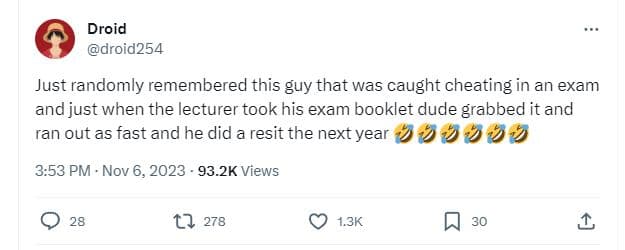 Droid droid254 just randomly remembered this guy that was caught cheating in an