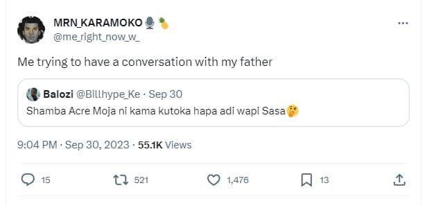 Mrn_karamoko me_right_now_w_ me trying to have conversation with my father baloz