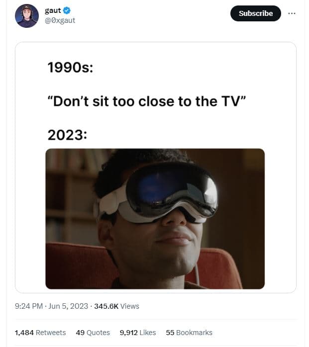 Gaut xgaut subscribe 199os don't sit too close to the tv 9.24 pm jun 5, 345.6k v