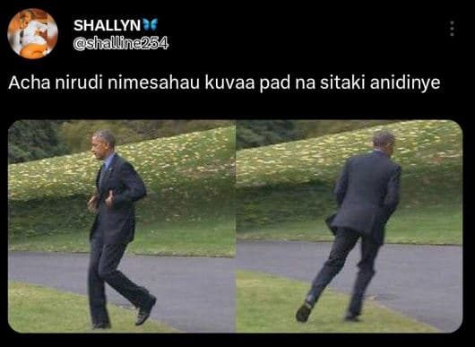 Shallyn shalline254 acha nirudi nimesahau kuvaa pad na sitaki anidinye