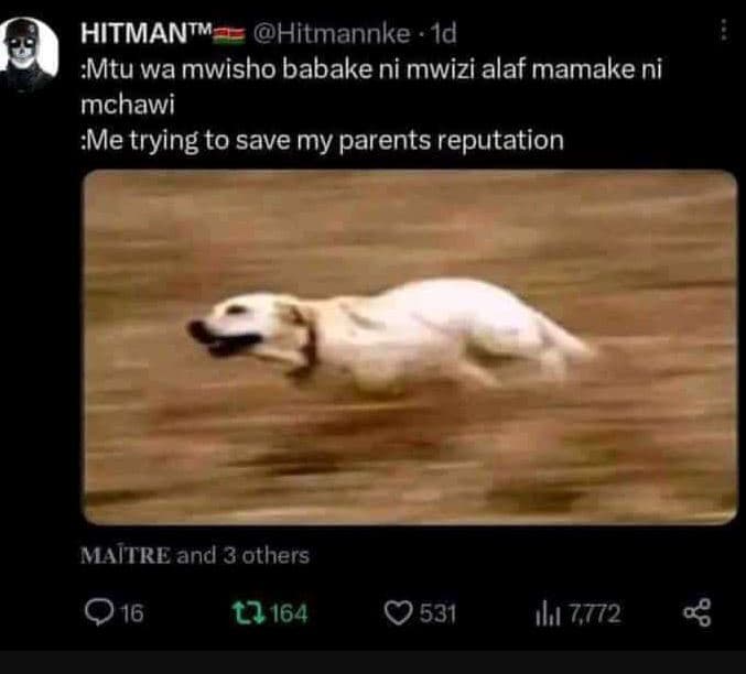 Hitmantm hitmannke id 'mtu wa mwisho babake ni mwizi alaf mamake ni mchawi 'me t