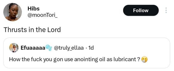 Hibs moontori follow thrusts in the lord efuaaaaa truly ellaa 1d how the fuck yo