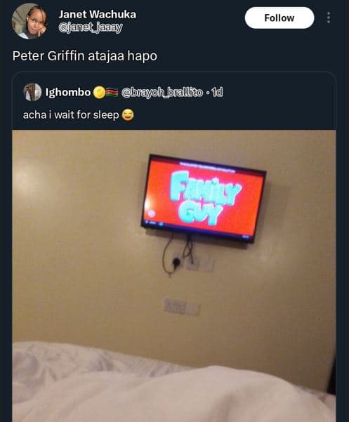 Janet wachuka fangt_jaaay follow peter griffin atajaa hapo ighombo brayoh_brallf