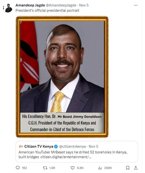 Amandeep jagde amandeepjagde nov 5 president's official presidential portrait hi