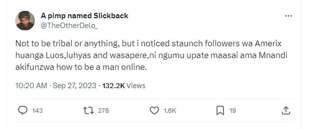 A pimp named slickback theotherdelo_ not to be tribal or anything, but i noticed