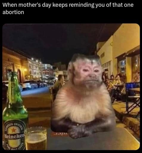 When mother's day keeps reminding you of that one abortion helneker