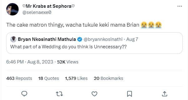 Cmr krabs at sephora selenaexe0 the cake matron thingy wacha tukule keki mama br