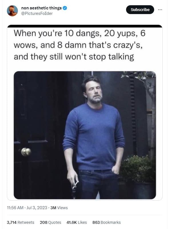 Non aesthetic things picturesfoider subscribe when you're 10 dangs 20 yups, 6 wo