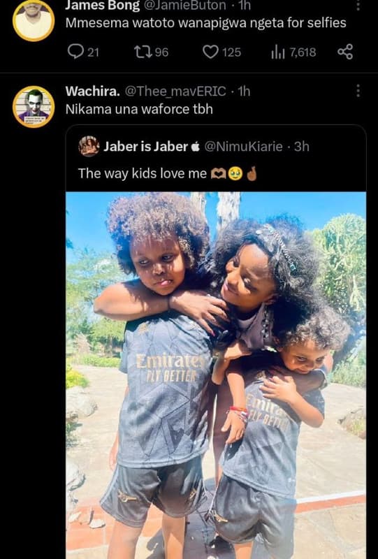 James bong jamiebuton ih mmesema watoto wanapigwa ngeta for selfies 21 125 ıluı