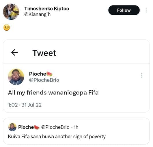 Timoshenko kiptoo kianangih follow tweet pioche piochebrio all my friends wanani