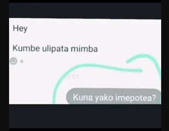 Kumbe ulipata mimba kuna vako imepotea? hey