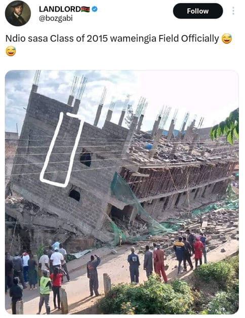 Landlord bozgabi follow ndio sasa class of wameingia field officially