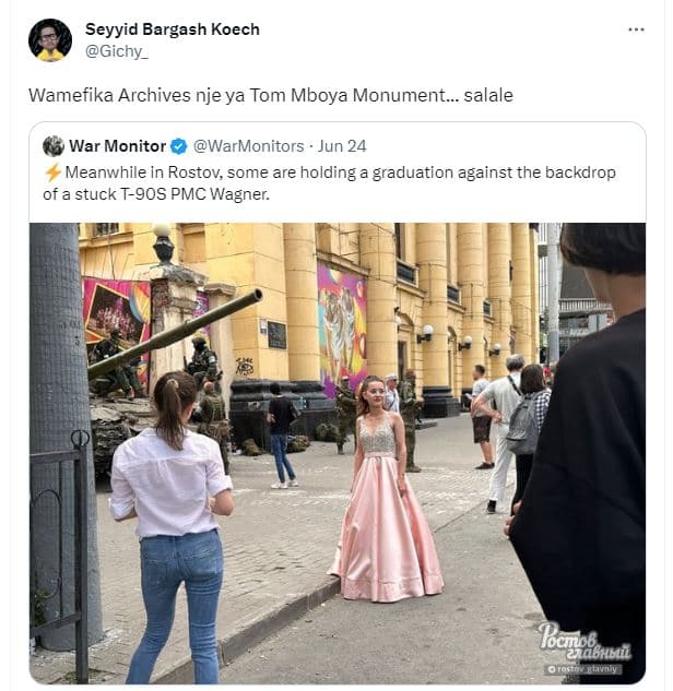 Seyyid bargash koech gichy _ wamefika archives nje ya tom mboya monument_ salale