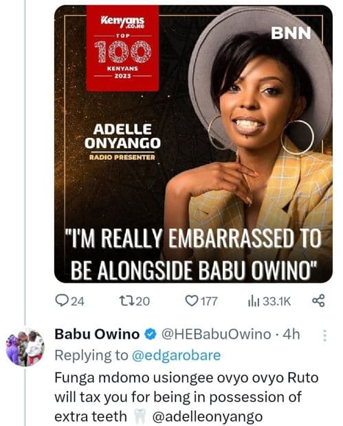 Kenygos bnn 3 keavans 707a adelle onyango radio presenter im really embarrassed