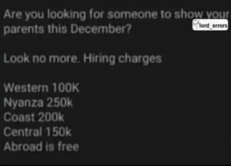 Are you looking for someone 10 show vour parents ihis december7 loru_crrors look