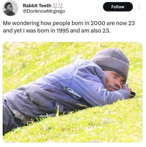 Rabbit teeth donknowmcgrego follow me wondering how people born in are now 23 an