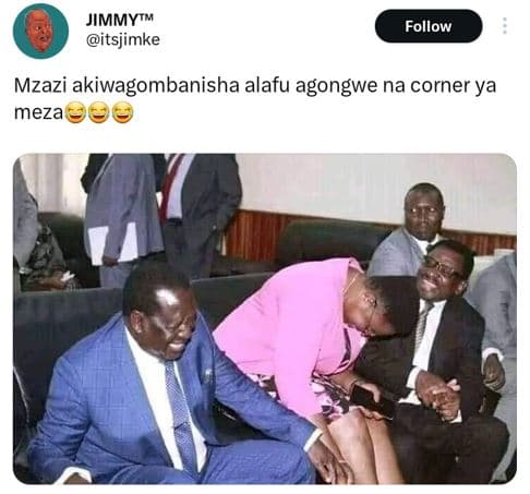 Jimmytm itsjimke follow mzazi akiwagombanisha alafu agongwe na corner ya meza