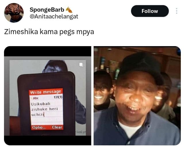 Spongebarb anitaachelangat follow zimeshika kama pegs mpya write message abc 111