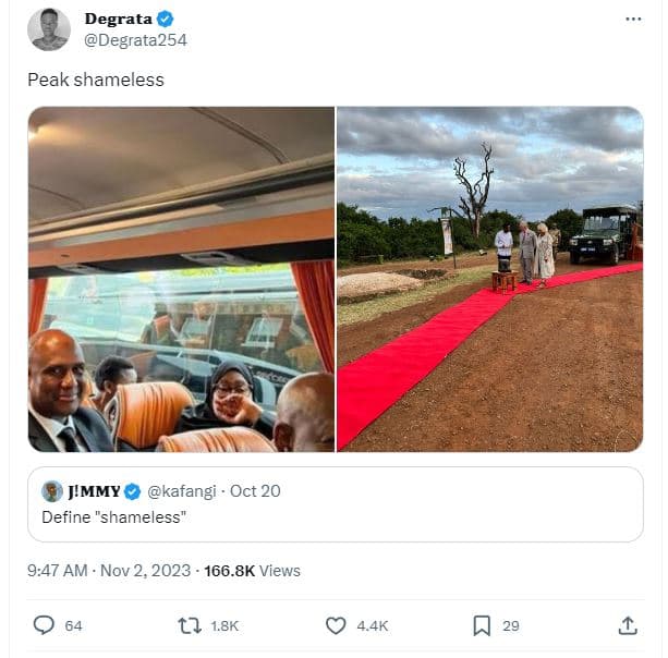 Degrata degrata254 peak shameless j'mmy kafangi oct 20 define shameless 9.47 am