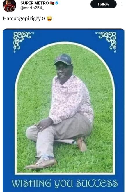 Super metro marto254 follow hamuogopi riggy g 328 wishiing you success