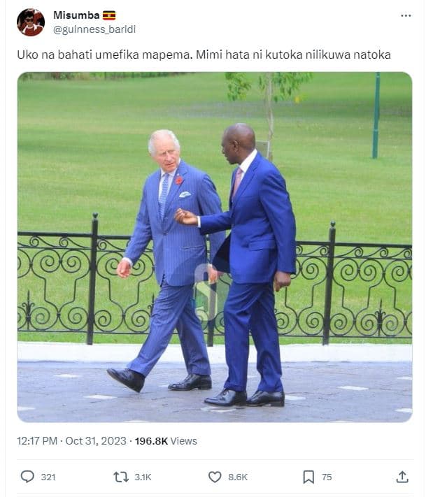 Misumba guinness_baridi uko na bahati umefika mapema. mimi hata ni kutoka niliku