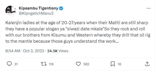 Kipsambu tigentiony kipngetichmanu3 kalenjin ladies at the age of 2027years when