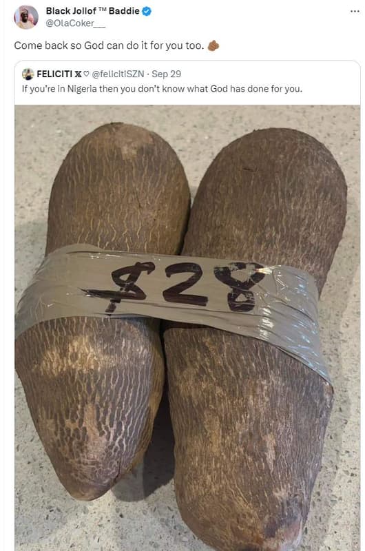 Black jollof baddie olacoker come back s0 god can do it for you too. feliciti xv