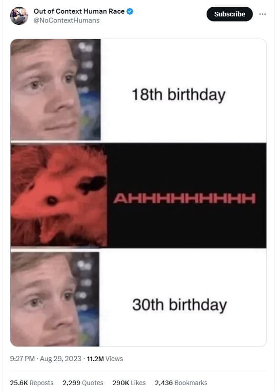 Out of context human race nocontexthumans subscribe 18th birthday ahhhhhhhhh 3ot