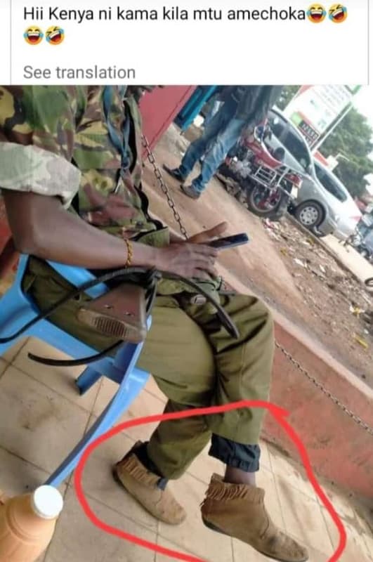 Hii kenya ni kama kila mtu amechoka see translation