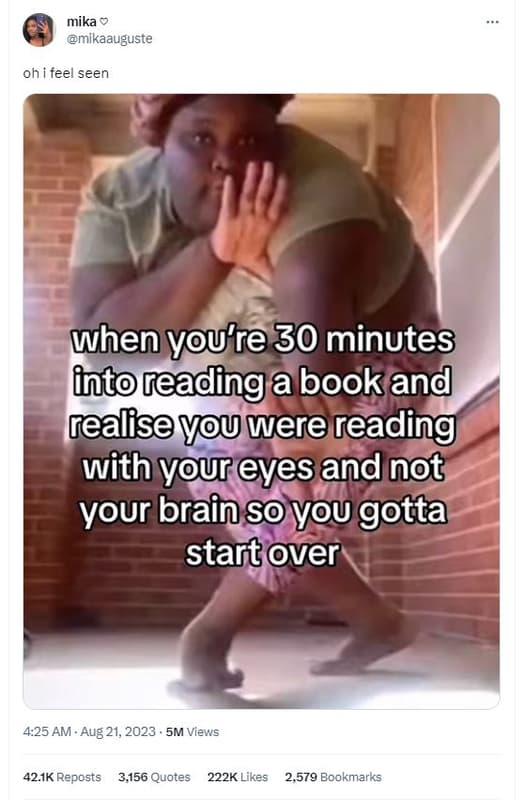 Mika mikaauguste oh i feel seen when youre 30 minutes intoreadinga book and real