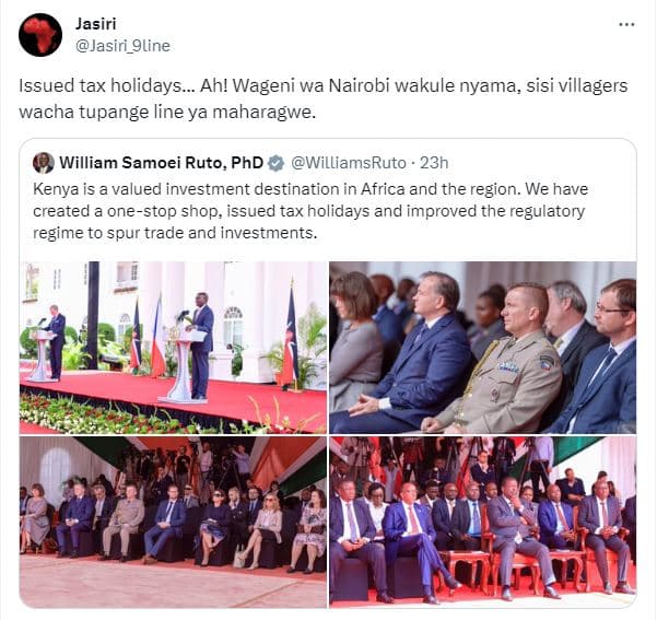 Jasiri jasiri_9line issued tax holidays_ ah! wageni wa nairobi wakule nyama sisi