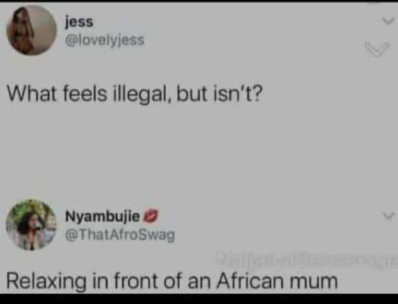 Jess lovelyiess what feels illegal, but isn't? nyambujie thatatroswag relaxing i