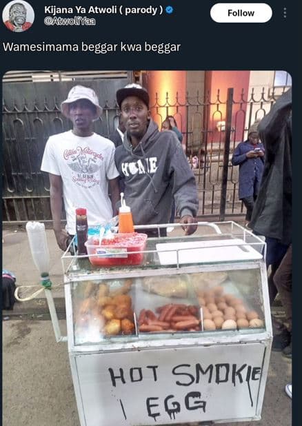 Kijana ya atwoli parody abwollaa follow wamesimama beggar kwa beggar hot smdkie
