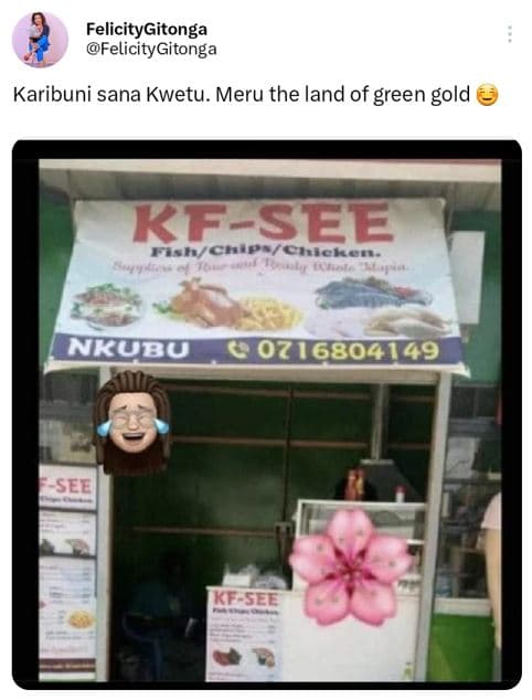 Felicitygitonga felicitygitonga karibuni sana kwetu. meru the land of green gold