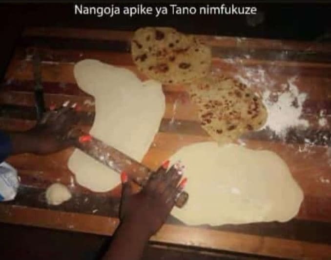 Nangoja aplke ya tano nimfukuze