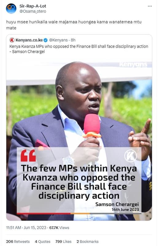 Sirrapalot osama_otero huyu msee hunikalia wale majamaa huongea kama wanatemea m