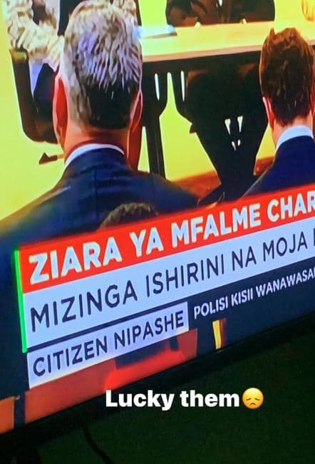 Char ya mfalme ziara _ na moja ishirini kisii ! wanawasai mizinga polisi nipashe